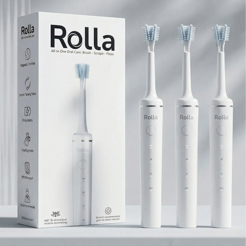 X3 Zahnbürste mit doppelter Rotation – Optimale Reinigung 